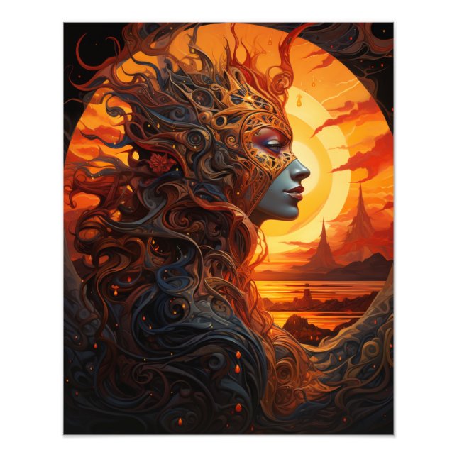 Foto Dos Suns en el atardecer (Frente)