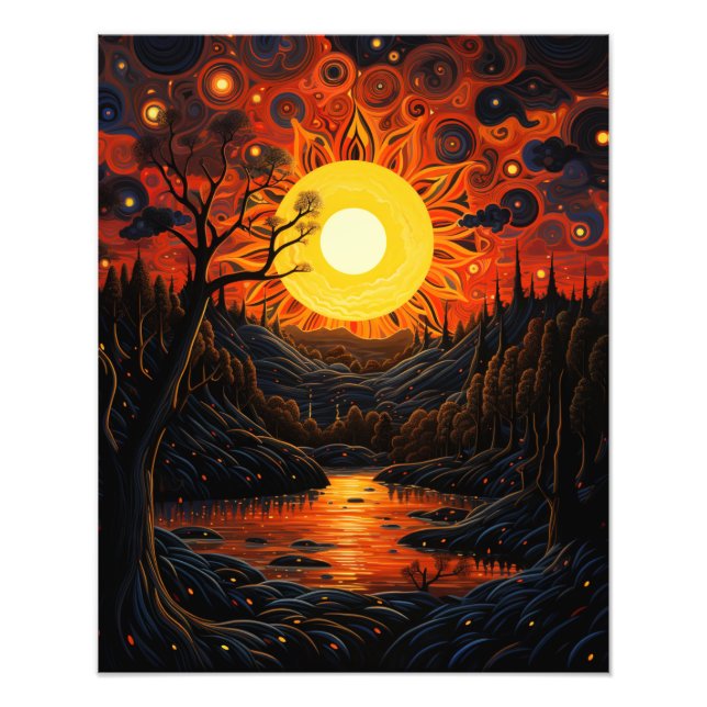 Foto Dos Suns en el atardecer (Frente)