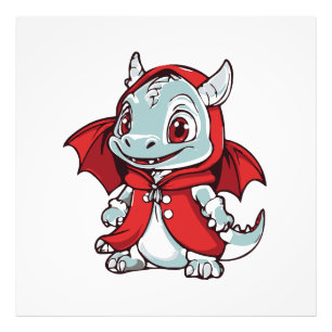 Foto Dragón Albino en Rojo