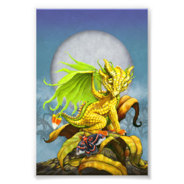 Foto Dragón cortado 4x6 Imprimir