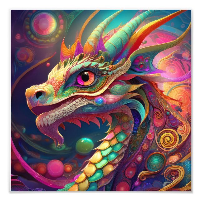 Foto Dragón de IA (Frente)