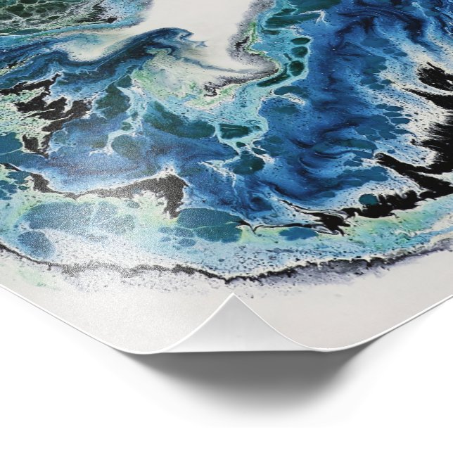 Foto Dragon in the Waves – Abstract Ocean  (Esquina)