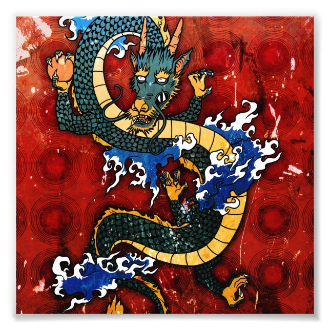 Foto Dragón japonés (Frente)