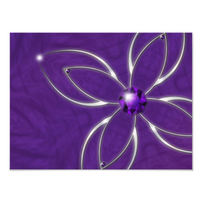 Foto Dream in Amethyst Photo Print (Frente)