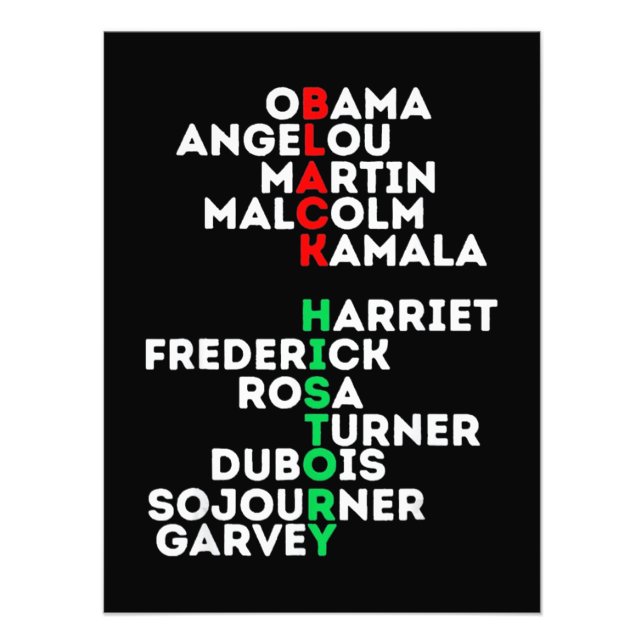 Foto Dream Like Martin Black History Month (Frente)