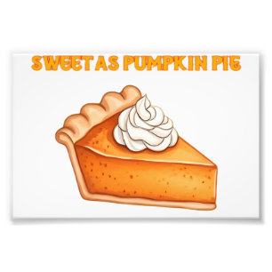 Foto Dulce como la Tarta de Calabaza � Postre de Acción