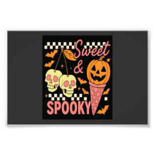 Foto Dulce y espeluznante Halloween lindo