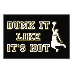 Foto DUNK ES COMO SI FUERA UN Básquetbol gracioso CALIE