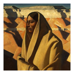 Foto "Earth Knower" Arte Occidental por Maynard Dixon