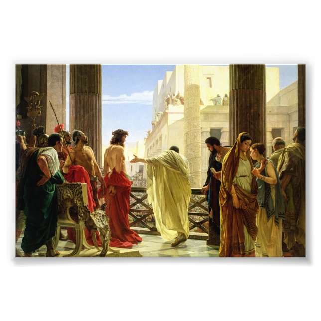 Foto Ecce Homo por Antonio Ciseri (Frente)