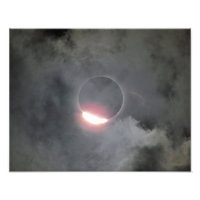 Eclipse 2017 Con Imagen De Anillo De Diamantes