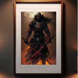 Foto Eclipse de Samurai - Enigmática imagen de arte gue