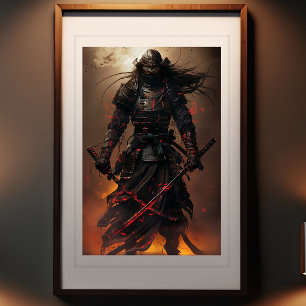 Foto Eclipse de Samurai - Enigmática imagen de arte gue