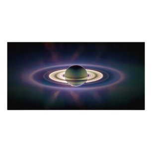 Foto Eclipse solar de Saturn de la nave espacial de