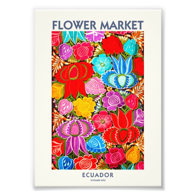 FOTO ECUADOR FLOWER MARKET | DIGITAL VERSION (Frente)