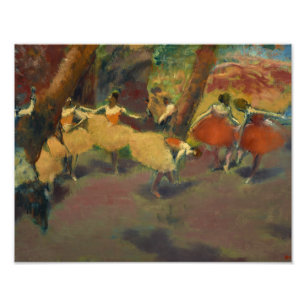 Foto Edgar Degas - Antes de la actuación