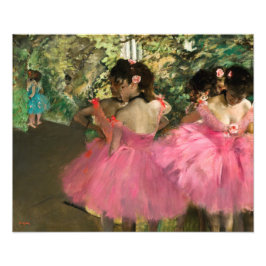 Foto Edgar Degas - Bailarinas de rosa