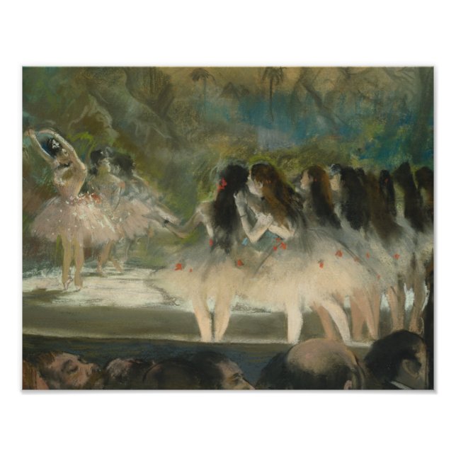Foto Edgar Degas - Ballet en la ópera de París (Frente)