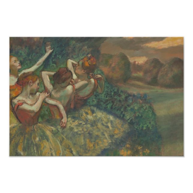 Foto Edgar Degas - Cuatro bailarinas (Frente)