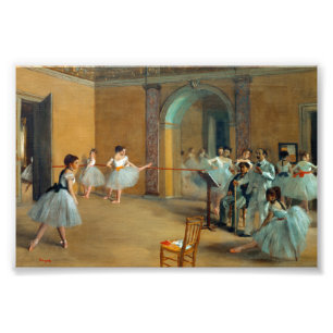 Foto Edgar Degas El Foyer de Baile en la Ópera