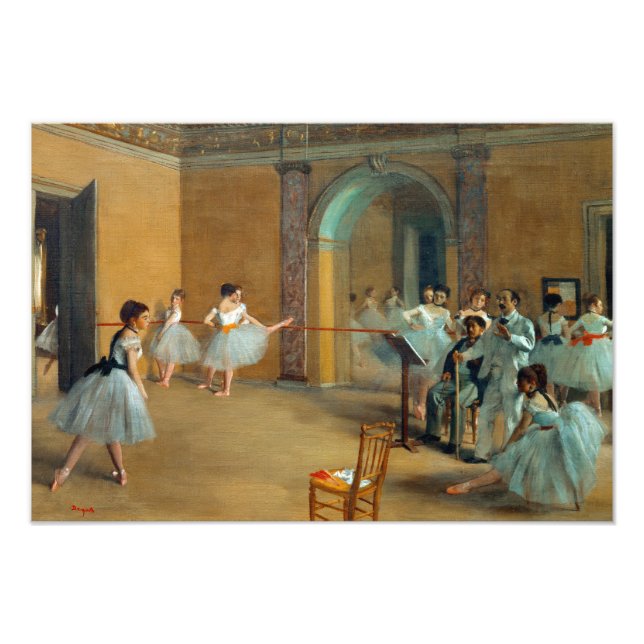 Foto Edgar Degas El Foyer de Baile en la Ópera (Frente)