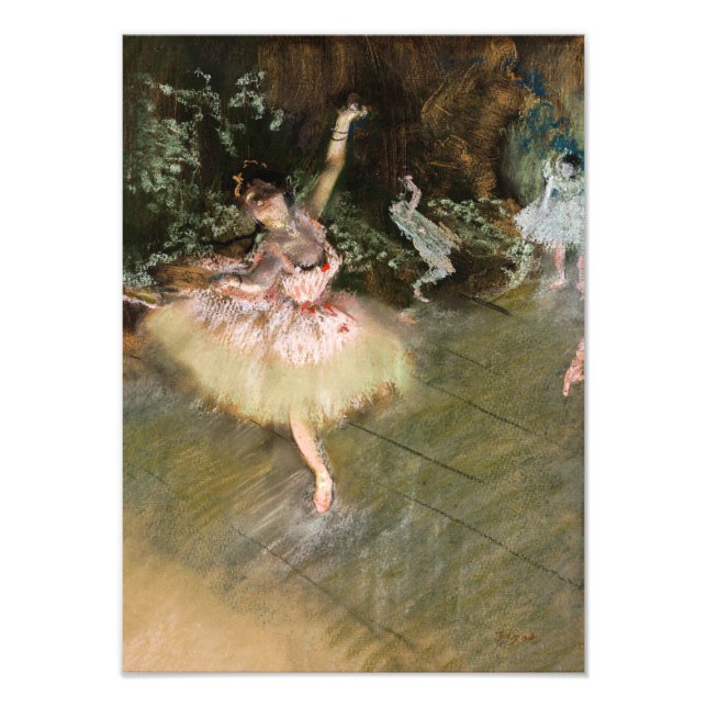 Foto Edgar Degas - La estrella 1878 (Frente)
