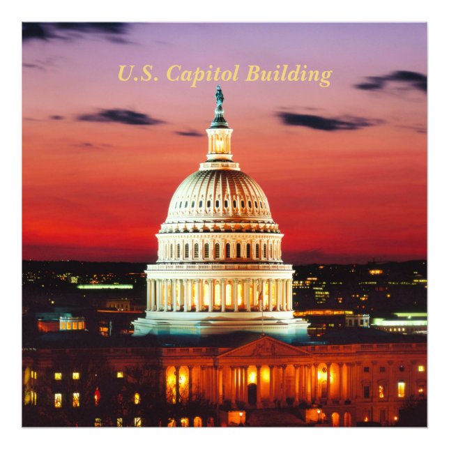 Foto Edificio del Capitolio de Estados Unidos (Frente)