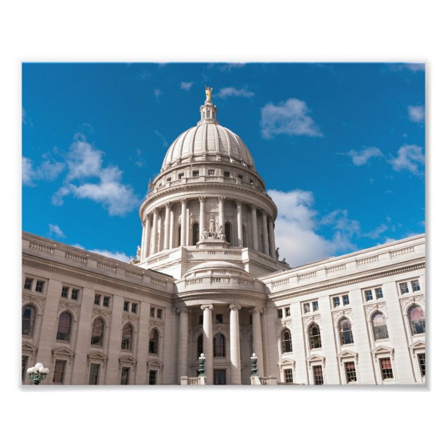 Foto Edificio del Capitolio del Estado de Wisconsin (Frente)