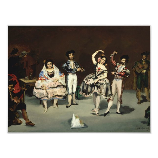 Foto Edouard Manet - Ballet Español (Frente)