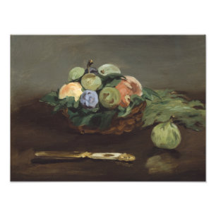 Foto Edouard Manet - Cesta de fruta