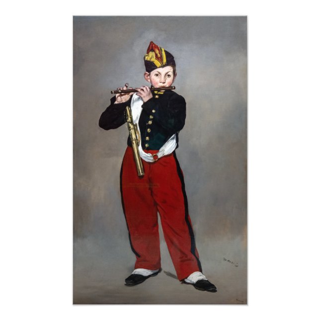 Foto Edouard Manet - El Fifer / Joven Flutista (Frente)