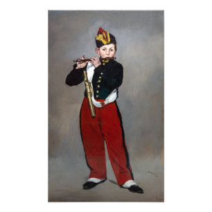 Foto Edouard Manet - El Flautista / Joven Flautista