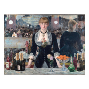 Foto Edouard Manet - Un bar en el Folies-Bergere