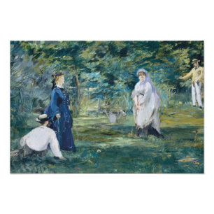 Foto Edouard Manet - Un juego de croquet