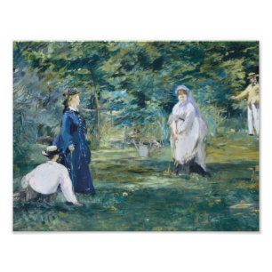 Foto Edouard Manet - Un juego de croquet