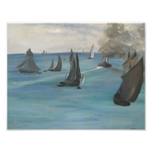 Foto Edouard Manet - Vistas al mar, clima tranquilo