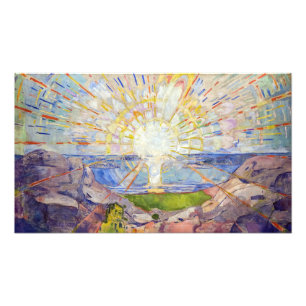 Foto Edvard Munch - El Sol 1911