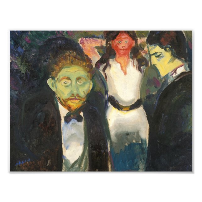 Foto Edvard Munch - Jealousy (Frente)