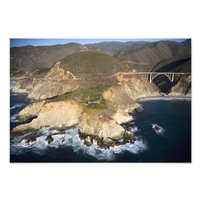 Foto EE.UU. California. Big Sur. Puente Bixby (Frente)