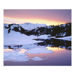 Foto EE. UU., California, Montañas de la Sierra Nevada.