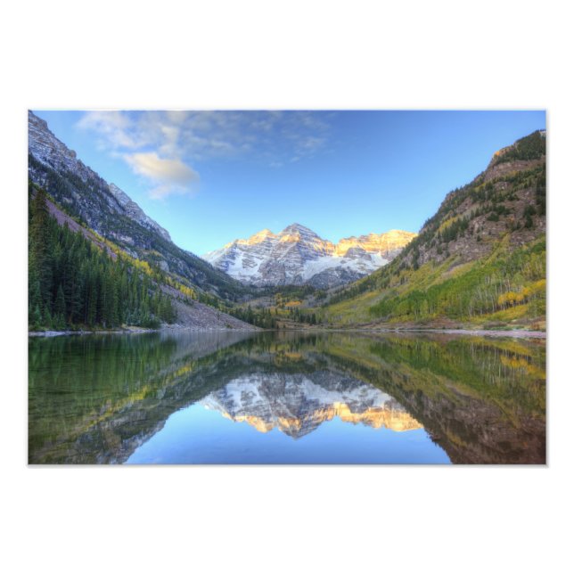 Foto EE. UU., Colorado, Maroon Bells-Snowmass (Frente)