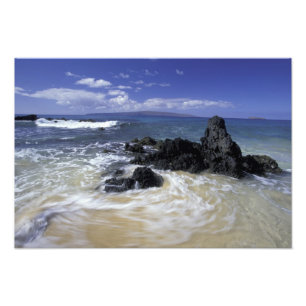 Foto EE. UU., Hawái, Maui, Maui, playa Makena, surf