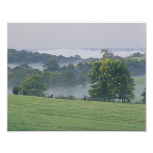 Foto EE. UU., Kentucky. Colinas onduladas del Bluegrass (Frente)