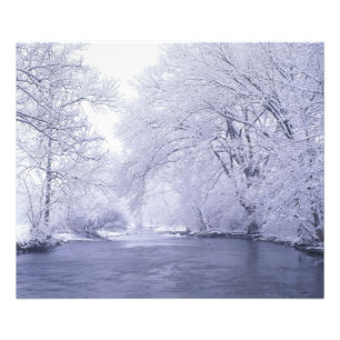Foto EE.UU., Kentucky, Louisville. Nieve cubierta