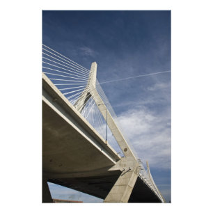 Foto EE. UU., Massachusetts, Boston. El puente Zakim.