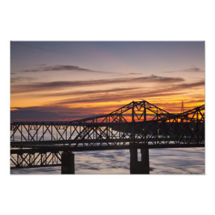 Foto EE. UU., Mississippi, Vicksburg. Carretera I-20 y