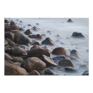 Foto EE. UU., Nueva York, East Hampton. Oleaje en