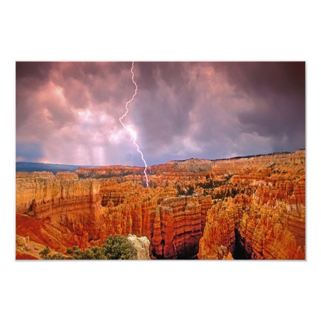 Foto EE. UU., Utah, Parque Nacional Bryce Canyon. (Frente)