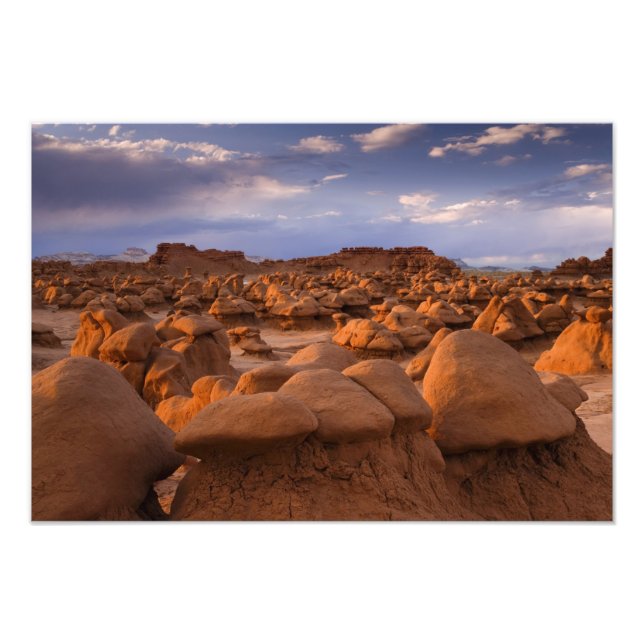 Foto EE. UU.; Utah. Vista del Parque Estatal Goblin Val (Frente)