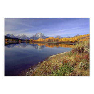 Foto EE. UU., Wyoming, Parque Nacional Grand Teton. Mon